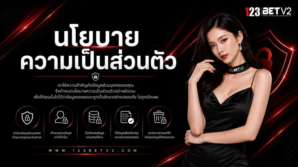 123bet นโยบายความเป็นส่วนตัว